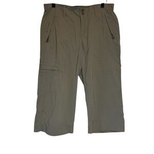Merrell Capri Climbing Pants Womens 12 Brown Belay Outdoor Camp Hike Travel